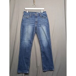 George Denim Jeans Men's size 34x32 Regular Straight Medium/Dark Wash